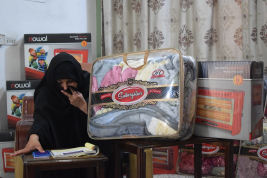 فرع النجف :- الاستجابه لنداء الاستغاثه لاسره الارمله / ( رائده . ج . ع ) من قبل الحاج / عبد الصاحب الشاكري 