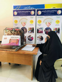 فرع مدينة الصدر : تبرع كريم مقدم من الاستاذ / عبدالصاحب الشاكري 