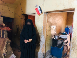 فرع مدينة الصدر : المتعففة (ازهار ، م ، ع ) لا زالت بحاجة للمساعدة 