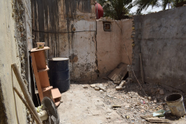 فرع النجف :- لازالت اسرة المتعففه / نضال تعاني من ضنك العيش وتناشد اهل الرحمه لمساعدتها