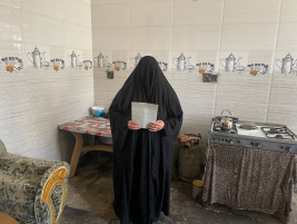  فرع البياع : اسرة الارملة (لمياء س ) لازالت تناشد اهل البر والاحسان لمد يد العون لها