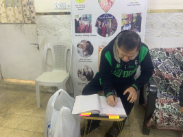  فرع البياع : مساعدة مالية للمتعففة (نوال , م) من الاستاذ الكريم / عبد الصاحب الشاكري