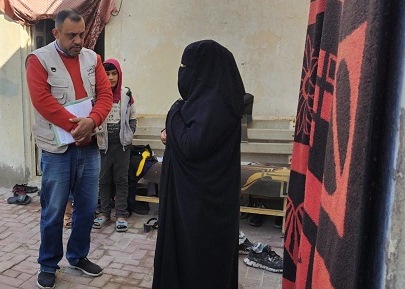 فرع النجف :- لازالت اسره السيده / سهيله  تستغيث باصحاب القلوب الطيبة لمساعدتها 