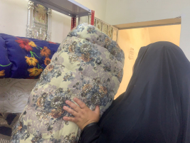  فرع البياع/ تسليم كفاله للايتام من المتبرعين / مكتب ومبلي بارك للارملة (رنا , ي)