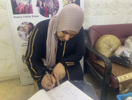  فرع البياع / مساعد ماليه من المتبرع الحاج /عبد الصاحب الشاكري للمتعففه (زمن ,خ)