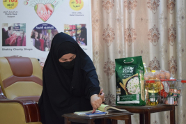 فرع النجف :- تسليم التبرع  الخيري المقدم من السيد / ليث كبه 