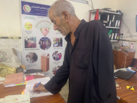 فرع البياع : مساعده ماليه من المتبرعين الافاضل / تبرعات المحسنين الكرام  لعائلة المتعفف (فرحان , خ) 