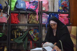 فرع النجف :-  الاستجابه لنداء الارمله / افراح . ت . م من قبل السيد / هيثم كبه 