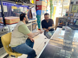 فرع البياع :  حمله توزيع حصالات واستقطاب متبرعين جدد