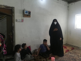 فرع البياع : لازالت الارمله (منى . م) التي ترعى اربعه ايتام تعاني الفقر والمرض تناشد اصحاب القلوب الطيبه لمساعدتها 