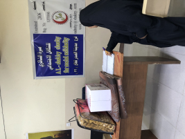 فرع مدينة الصدر: تسليم الكفالة الشهرية المقدمة من (السيد/ أنمار)