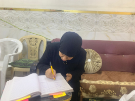 فرع البياع: تسليم التبرع الوارد من (تبرعات المحسنين الكرام)