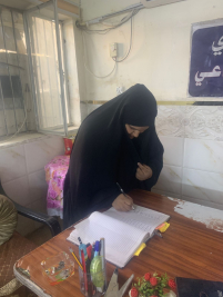 فرع البياع: تسليم الكفالة الشهرية المقدمة من (السيد/ مير الموسوي)