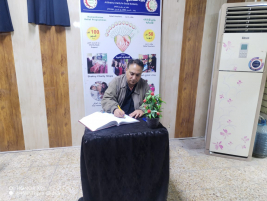 تسليم أعانة المتعفف ( علاء . ع . م ) أستجابة لنداء استغاثته .