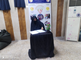 فرع البصرة: تسليم التبرع الوارد من (السيد/ عماد عبود) 