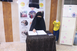 فرع البياع: تسليم كفالة الأيتام الشهرية المقدمة من (السيد/ علي التميمي)