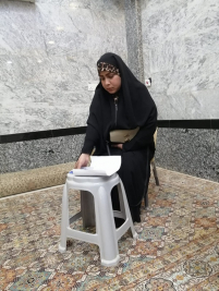 فرع النجف: تسليم الكفالة الشهرية المقدمة من (السيد/ حارث كبة)