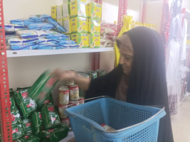 فرع البياع: تسليم التبرع الوارد من (تبرعات المحسنين الكرام) 