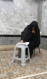 فرع النجف: تسليم التبرع الوارد من (السيدة/ فاعلة خير)