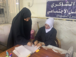 فرع البياع: تسليم الكفالة الشهرية المقدمة من (السيد/ باسل عبد الجبار) 