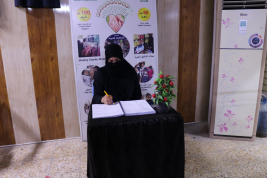 فرع البصرة :تسليم المساعدات الإنسانية المقدمة من المتبرعين الكرام 