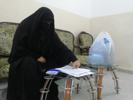 فرع النجف: تسليم الكفالة الشهرية المقدمة من (السيد/ فاعل خير) 