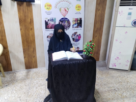 فرع البصرة: تسليم المساعدة العينية الواردة من (السيد/ عصام سلمان حبيب)