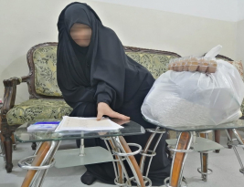 فرع النجف :- تسليم التبرع الوارد من (تبرعات المحسنين الكرام)