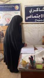 فرع البياع تسليم كفالة الايتام الواردة من المتبرع الكريم / مير موسوي .