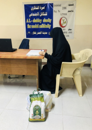 فرع مدينة الصدر: تسليم الكفالة الشهرية المقدمة من (السيد/ عماد عبود)