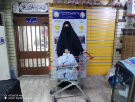 فرع البصرة : تسليم التبرع الوارد من الدكتور / عماد عبود