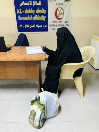 فرع مدينة الصدر: تسليم كفالة الأيتام الشهرية المقدمة من (السيد/ نبيل البزاز)