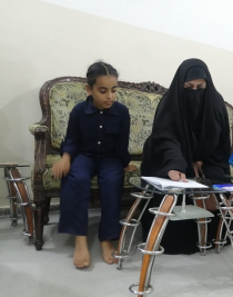 فرع النجف: تسليم الكفالة الشهرية المقدمة من (السيد/ علي الشاكري)