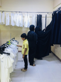 فرع مدينة الصدر : تسليم كفالة الايتام المقدمة لاسرة الارملة ( انوار ، ح) 
