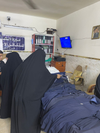 فرع البياع: تسليم الكفالة الشهرية المقدمة من (السيدة/ س. عبدالصاحب)