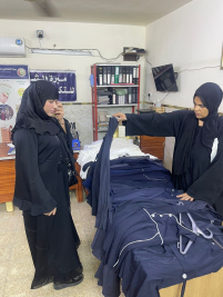 فرع البياع: تسليم الكفالة الشهرية المقدمة من (السيد/ ن. البزاز)