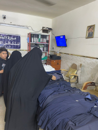 فرع البياع: تسليم الكفالة الشهرية المقدمة من (السيد/ ل. كبة)