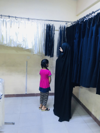 فرع مدينة الصدر: تسليم التبرع الوارد من (السيدة/ م. ك.)