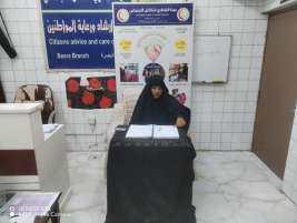 فرع البصرة: تسليم كفالات الأيتام للشهرين السادس والسابع المقدمة من (السيد/ عمار طالب)